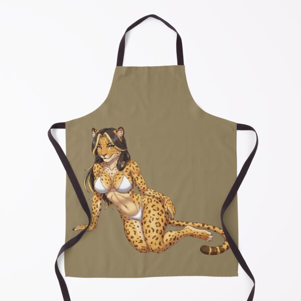 Item preview, At the Pool Female Leopard Furry Fursona designed and sold by FooryFootPrint.