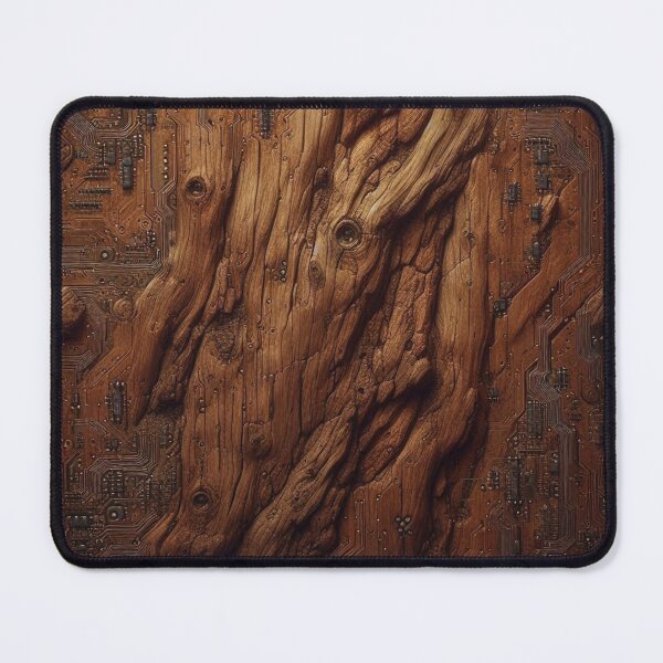 Item preview, Digital Woodgrain Circuits Exposed designed and sold by FooryFootPrint.
