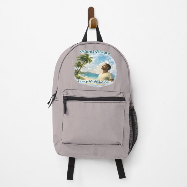 Item preview, Island Breeze Carry Mi Hope Far – Caribbean Hope & Freedom Art designed and sold by Inspirational Jamaican.