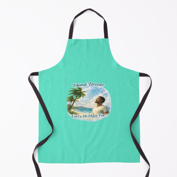 Item preview, Island Breeze Carry Mi Hope Far – Caribbean Hope & Freedom Art designed and sold by Inspirational Jamaican.