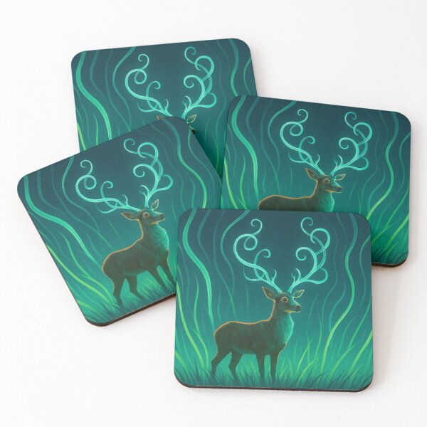 Item preview, Neon Woodland Deer designed and sold by PurrfectWhisper.