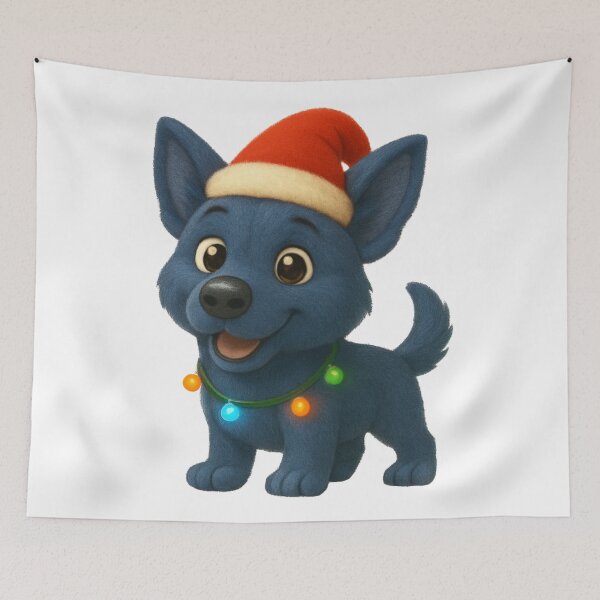 Item preview, Christmas Blue Lacy designed and sold by Sillytoe.
