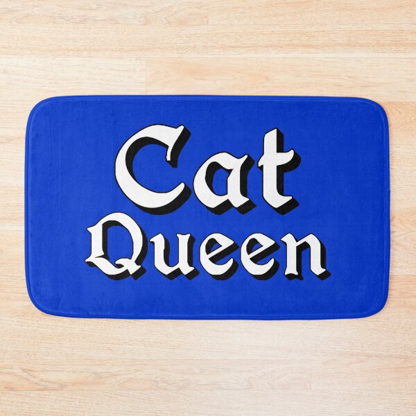 Item preview, Cat Queen in Medieval Typography designed and sold by Memes N Lore .