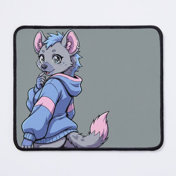Item preview, Cute Hyena wearing hoodie designed and sold by FooryFootPrint.