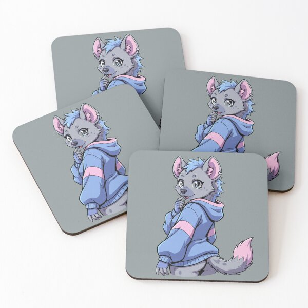 Item preview, Cute Hyena wearing hoodie  designed and sold by FooryFootPrint.
