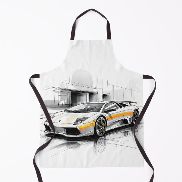 Item preview, Lamborghini Murcielago Sketch Poster Supercar Concept Illustration designed and sold by Motorline44.