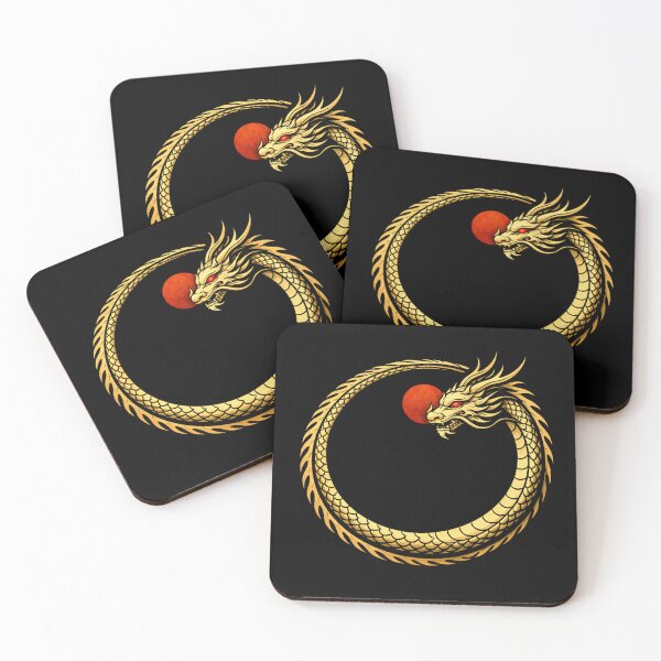 Item preview, Japanese Dragon Symbol – Ryū Eternal Cycle | by Oblivion Rise designed and sold by OblivionRise.