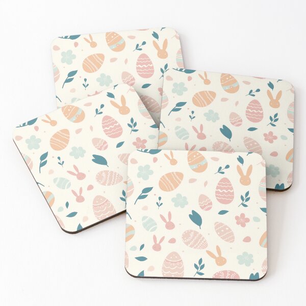 Item preview, A seamless pattern with Easter motives designed and sold by lilyrouen.