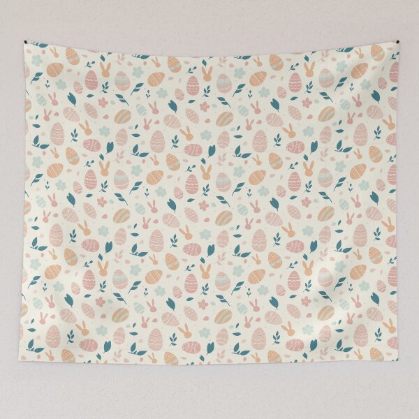 Item preview, A seamless pattern with Easter motives designed and sold by lilyrouen.