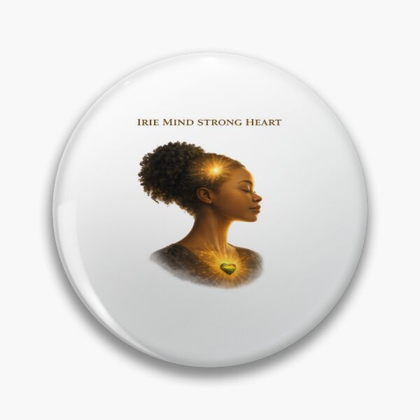 Item preview, Irie Mind Strong Heart – Island Calm Inner Strength Design designed and sold by Inspirational Jamaican.