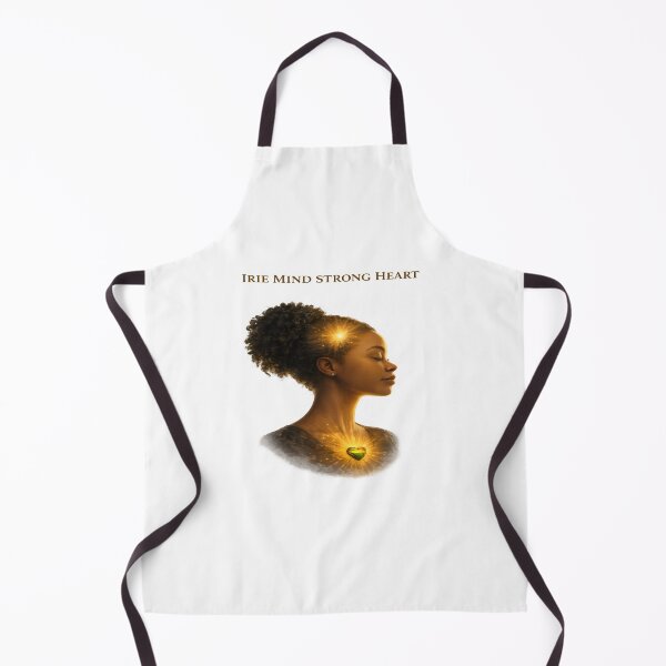 Aperçu de l'œuvre Irie Mind Strong Heart – Island Calm Inner Strength Design créée et vendue par Inspirational Jamaican.