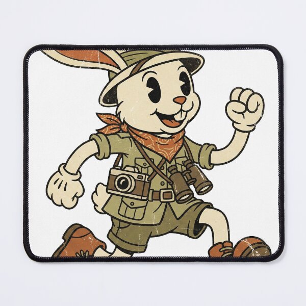 Item preview, Vintage Explorer Rabbit designed and sold by pictranoosa.
