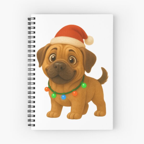 Item preview, Christmas Boerboel designed and sold by Sillytoe.