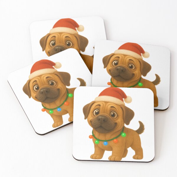 Item preview, Christmas Boerboel designed and sold by Sillytoe.
