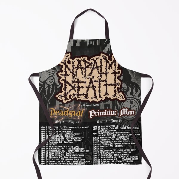 Item preview, napalm death tour dates 2026 bisalagi designed and sold by nterjermai.