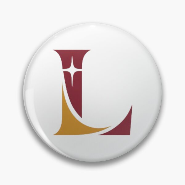 Item preview, Royal Burgundy & Mustard Gold Letter L - Ornate Calligraphy Monogram designed and sold by KalamAura.