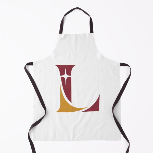 Item preview, Royal Burgundy & Mustard Gold Letter L - Ornate Calligraphy Monogram designed and sold by KalamAura.