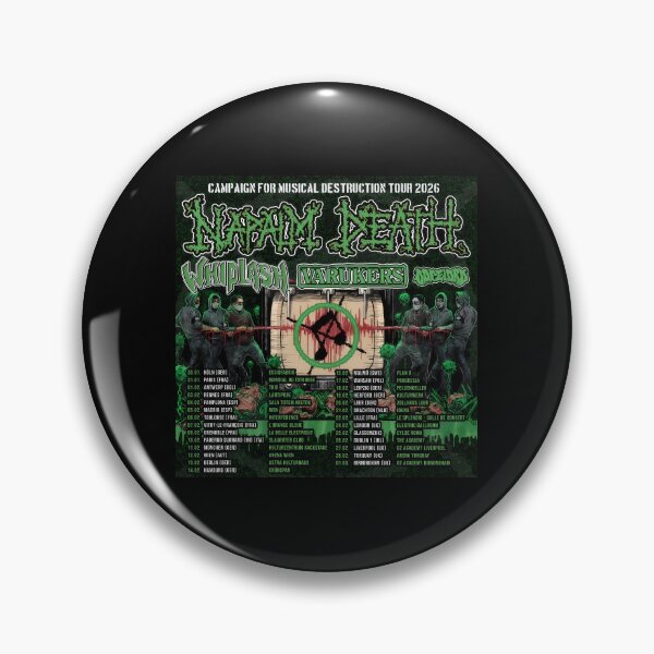 Item preview, napalm death tour 2026 bisalagi designed and sold by nterjermai.