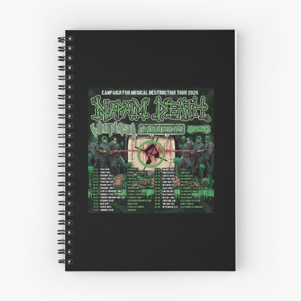 Item preview, napalm death tour 2026 bisalagi designed and sold by nterjermai.