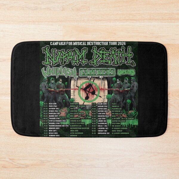 Item preview, napalm death tour 2026 bisalagi designed and sold by nterjermai.