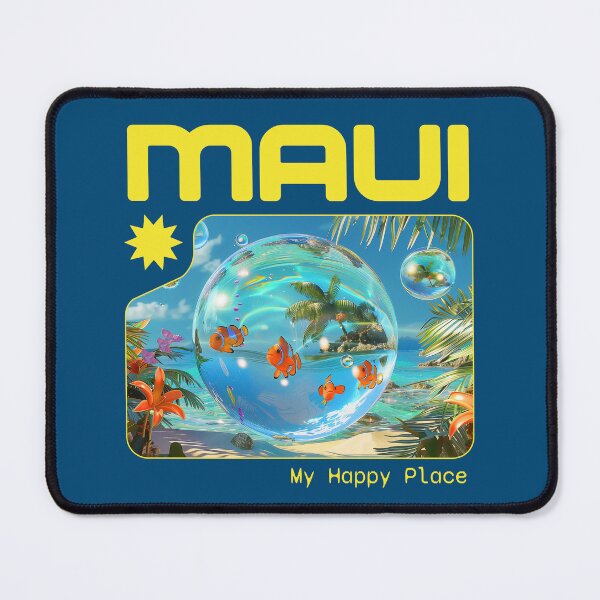 Item preview, Maui My Happy Place Funny Maui designed and sold by Sachie's Studio.