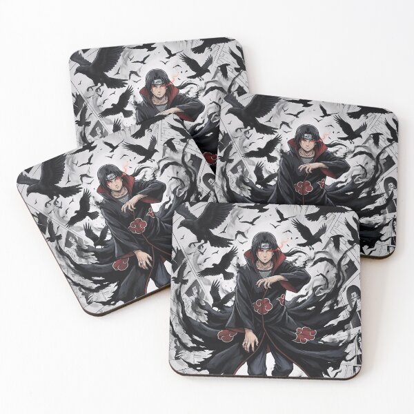 Item preview, Crimson Crow Shinobi – Dark Ninja Manga Art designed and sold by PosterFuel.