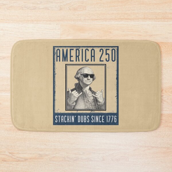 Item preview, America 250: Stackin' Dubs since 1776 -- George Washington with sunglasses designed and sold by The Sporty Nerd.