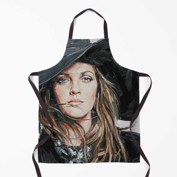 Item preview, Hollywood Mystery – Drew Barrymore Expressive Oil Portrait designed and sold by Art's Diner.