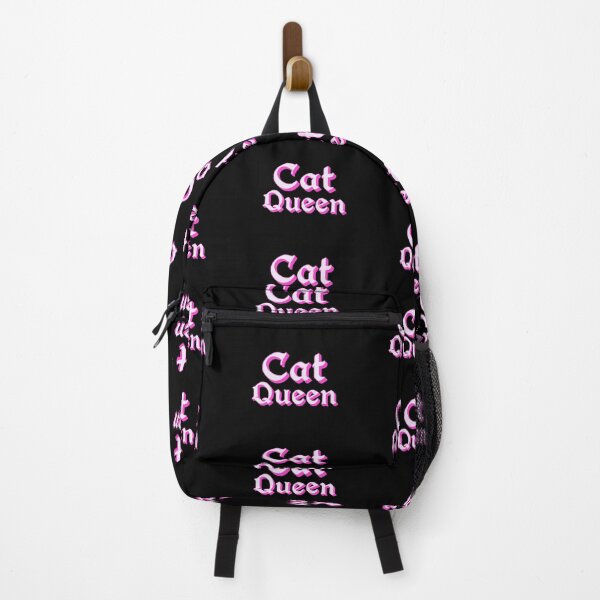 Item preview, Cat Queen in Pink Medieval Typography designed and sold by Memes N Lore .