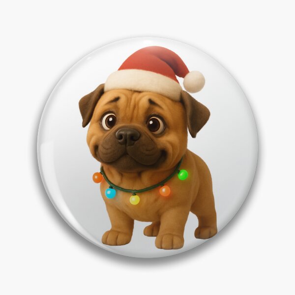 Item preview, Christmas Bullmastiff designed and sold by Sillytoe.