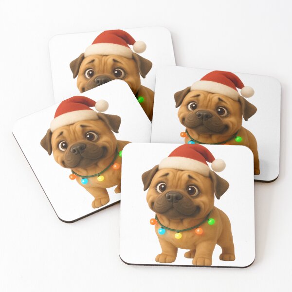 Item preview, Christmas Bullmastiff designed and sold by Sillytoe.