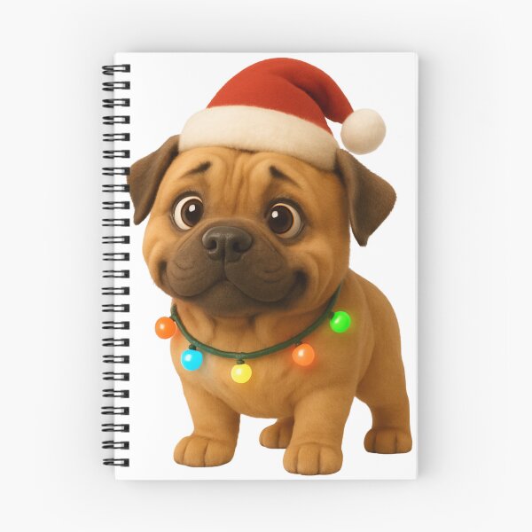 Item preview, Christmas Bullmastiff designed and sold by Sillytoe.
