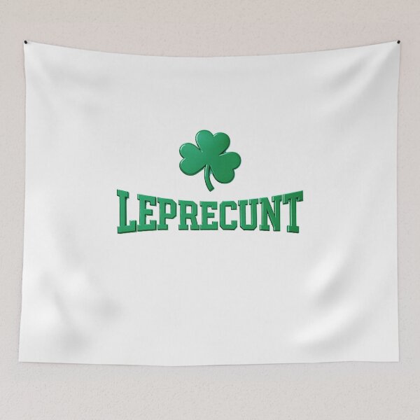 Item preview, Leprecunt Irish St Patricks Day Funny Shamrock designed and sold by gear-posters.