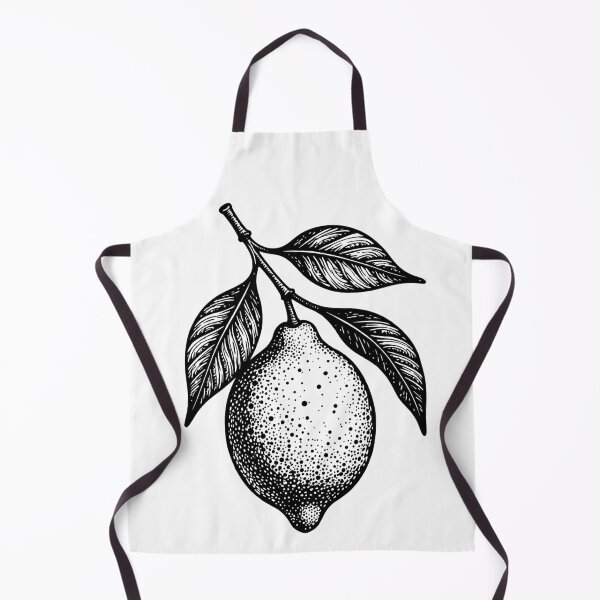 Item preview, Illustration lemon hanging stippled texture designed and sold by Good_Things.