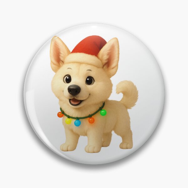 Item preview, Christmas Canadian Eskimo Dog designed and sold by Sillytoe.
