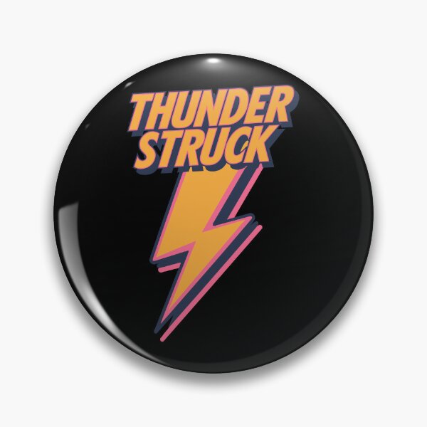 Item preview, Thunder Struck Retro Lightning Bolt – Bold 80s Rock & Festival Graphic designed and sold by paulo silveira.