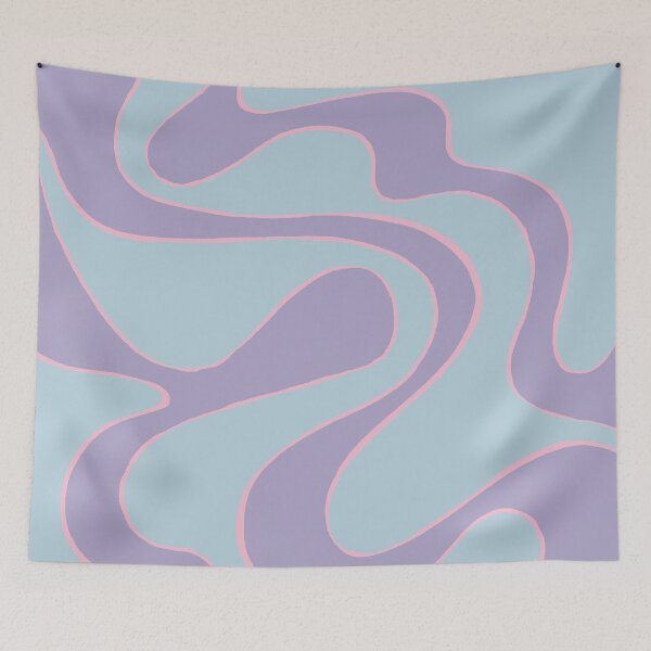 Item preview, Ebb and Flow 2 in Pink, Lilac, and Blue  designed and sold by LAEC-Shop.