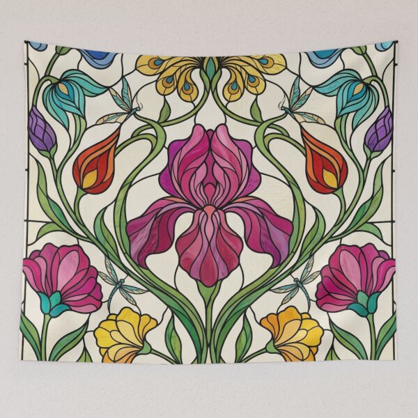 Item preview, Nature Art Nouveau Multicolor Fantasy designed and sold by Ciervo Primavera.