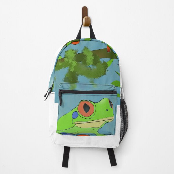 Item preview, Tree frog in the jungle designed and sold by Giesearthouse.