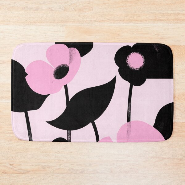 Item preview, Glam Art Deco Pink Floral Composition designed and sold by joycrysstudio.
