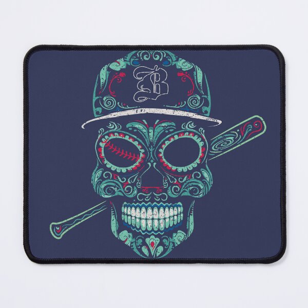 Item preview, Baseball Sugar Skull designed and sold by BoneDaddyUSA.
