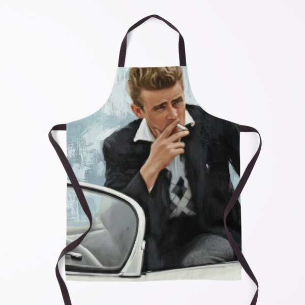 Item preview, Rebel With a Cause – James Dean Expressive Oil Portrait designed and sold by Art's Diner.