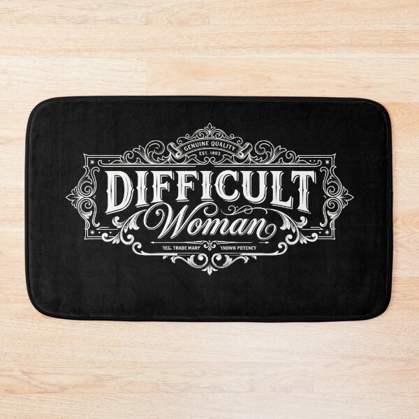 Item preview, Vintage Difficult Woman Badge Classic T-Shirt designed and sold by PetPawfectStyle.