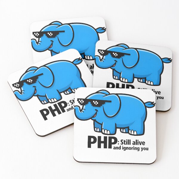 Item preview, PHP Still Alive And Ignoring You Funny Web Developer designed and sold by Zenith Design.