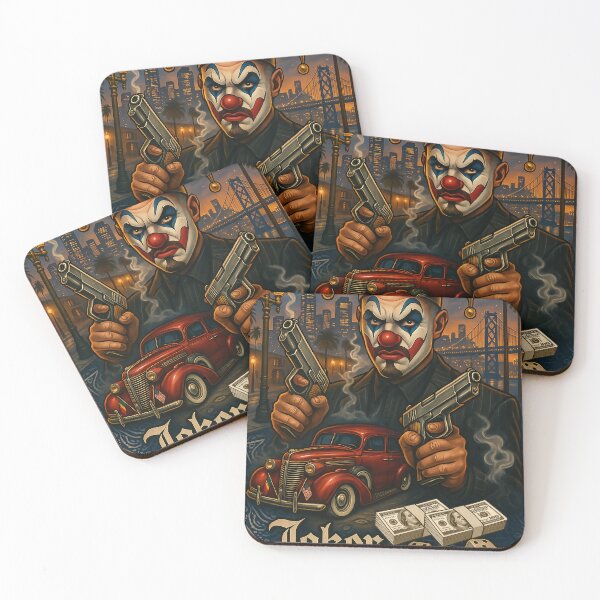 Item preview, Joker Cartel: Smoke Over the Bay designed and sold by DyfunctionalTee.