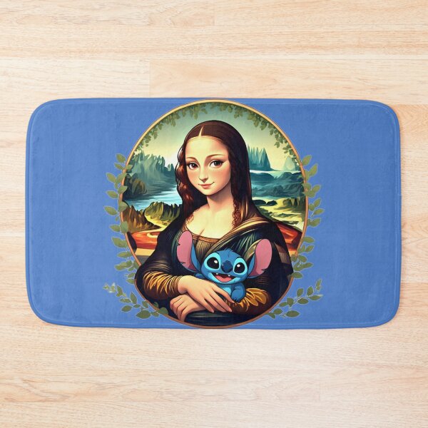 Item preview, Stitch and Mona Lisa. designed and sold by Natalia-Vlad.