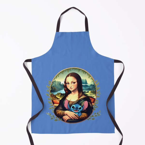 Item preview, Stitch and Mona Lisa. designed and sold by Natalia-Vlad.
