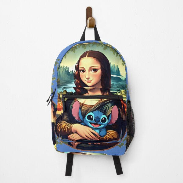 Item preview, Stitch and Mona Lisa. designed and sold by Natalia-Vlad.