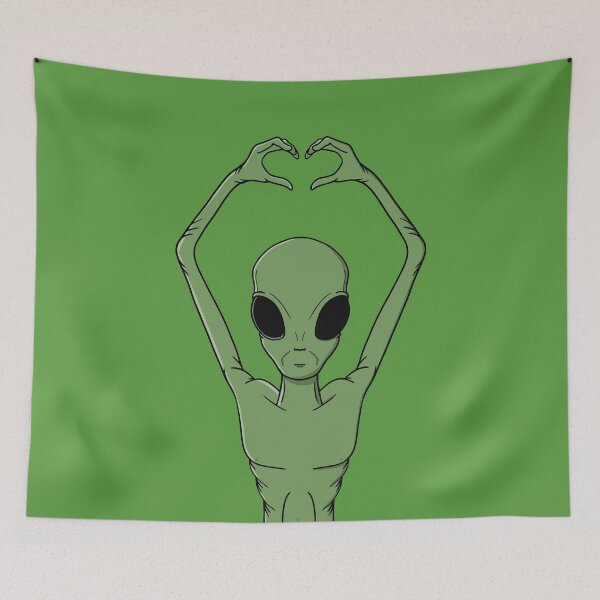 Item preview, Alien Heart Pose designed and sold by shopdiego.