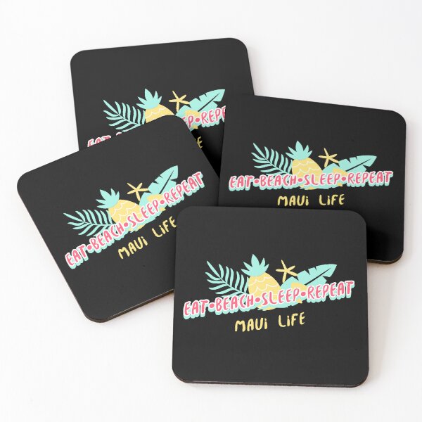 Item preview, Eat Beach Sleep Repeat Maui Life Funny Maui designed and sold by Sachie's Studio.